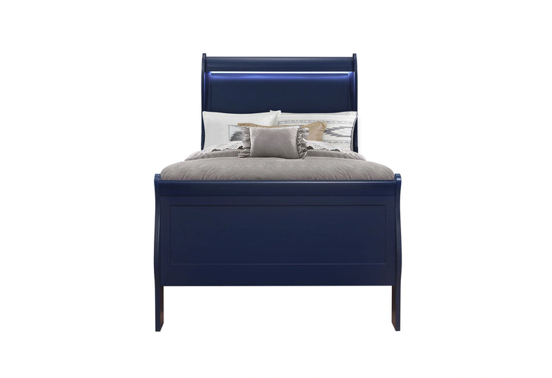 Charlie Twin Bed, Dresser, Mirror, and Nightstand