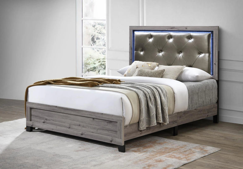 Queen Bed Frame - Dresser - Mirror - Chest - Nightstand