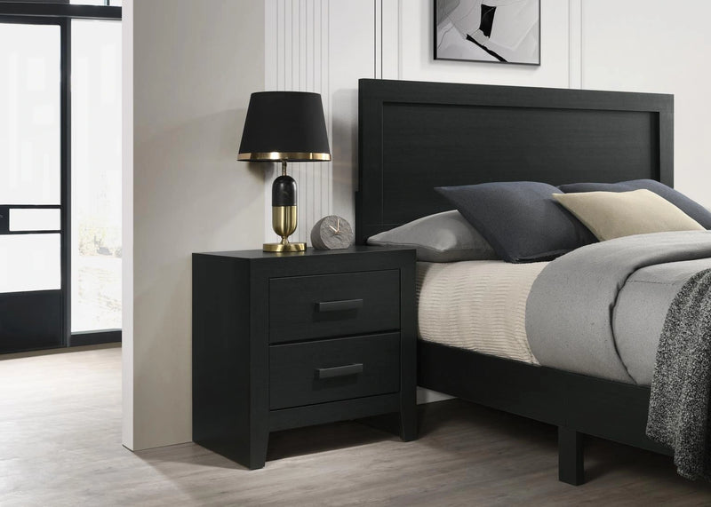B525 Black Night Stand