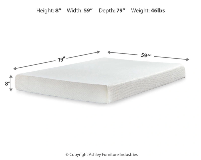 Chime 8 Inch Memory Foam Mattress in a Box