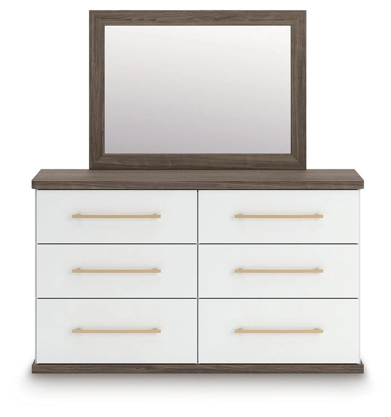 Kendanport Dresser and Mirror