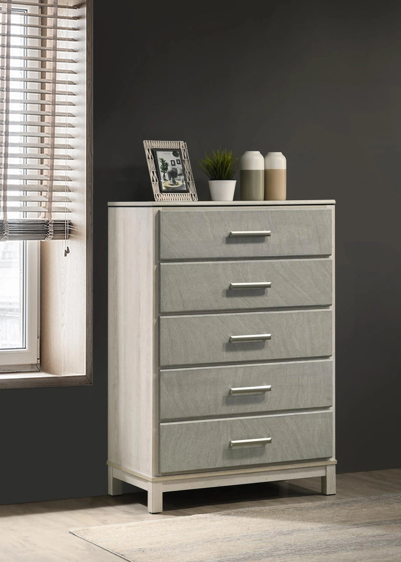 B261 Light Beige-Dove Gray Chest