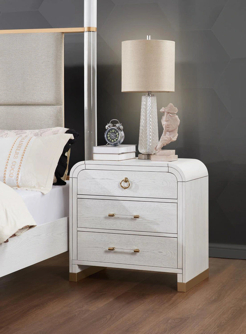 White Canopy Queen Bed
