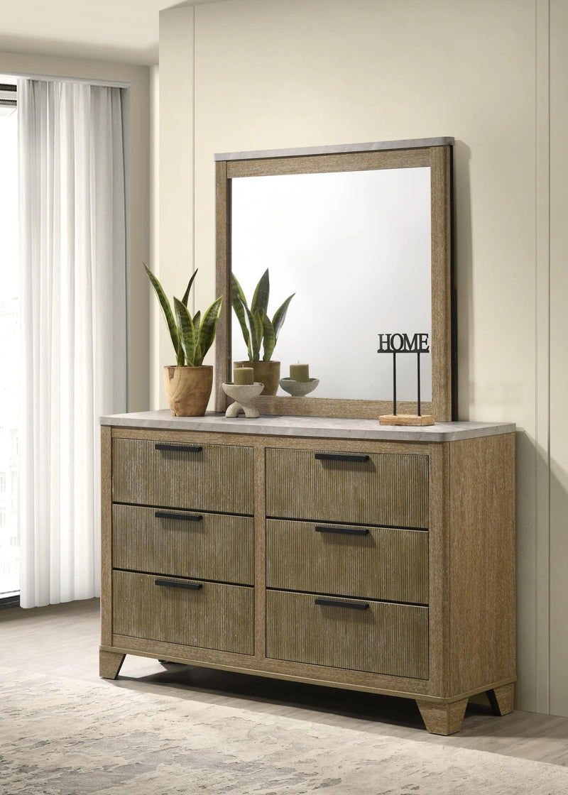 Aspen Oak King Bed