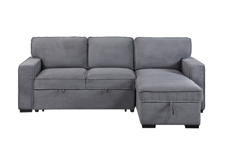 U0203 Light Grey Reversible Sofa Bed