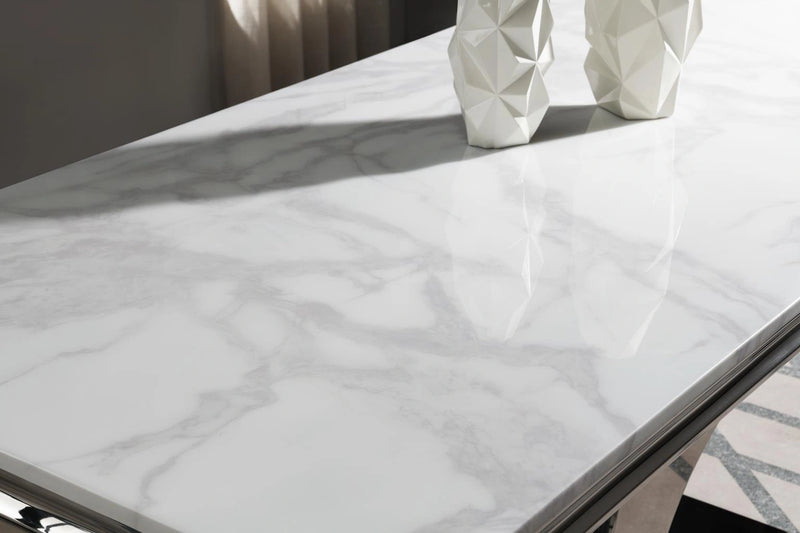 G-08-PARTS Marble Rectangular Dining Table Top Only