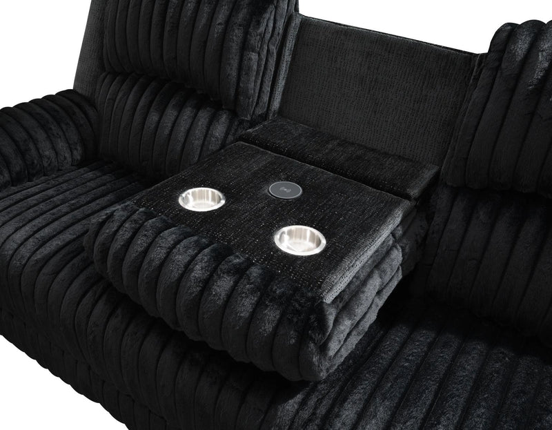 Power Reclining Sofa-Power Reclining Loveseat