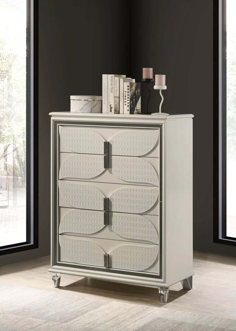 Mysterious Gold Dresser