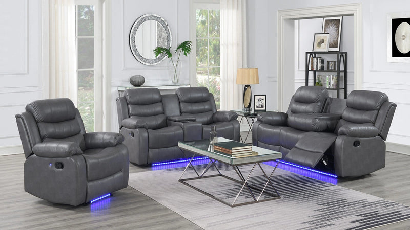 Alyssa MOTION LED LOVESEAT - U156-L