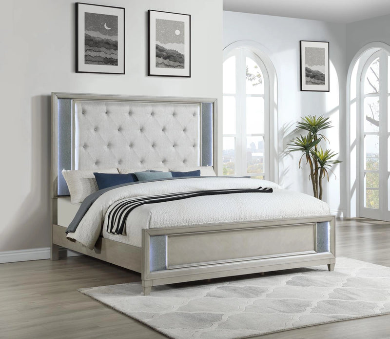 B090 Gray Bed