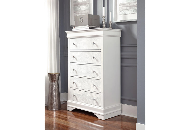 Pompei Bed Group with LED