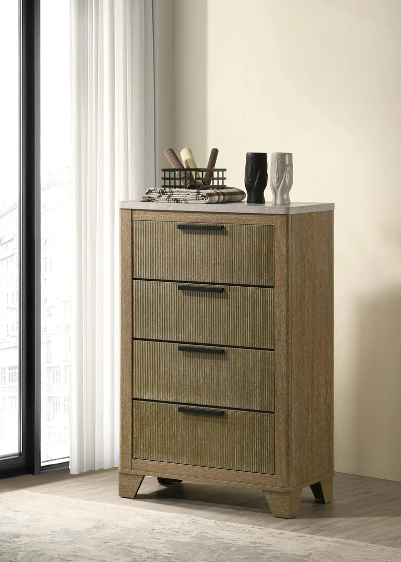 Aspen Oak King Bed