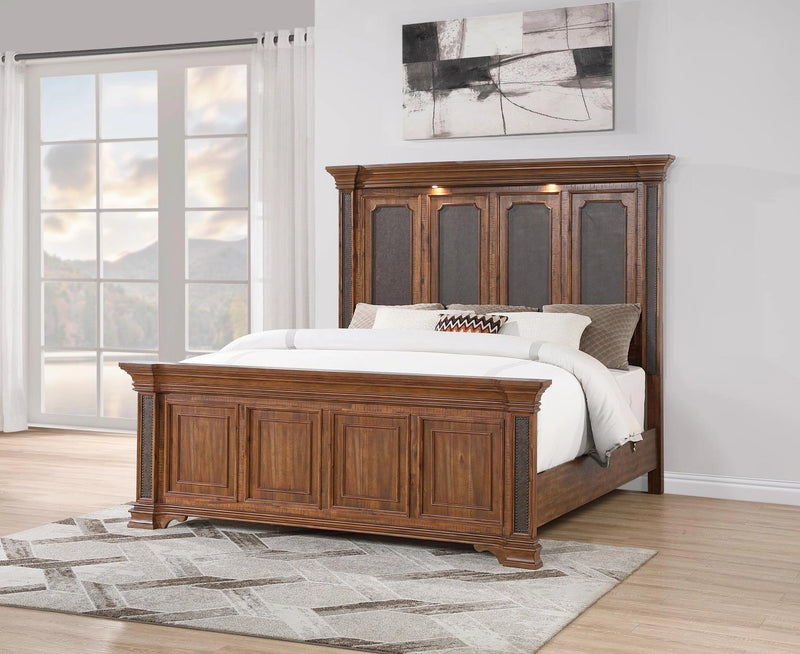 B020 Brown Bed