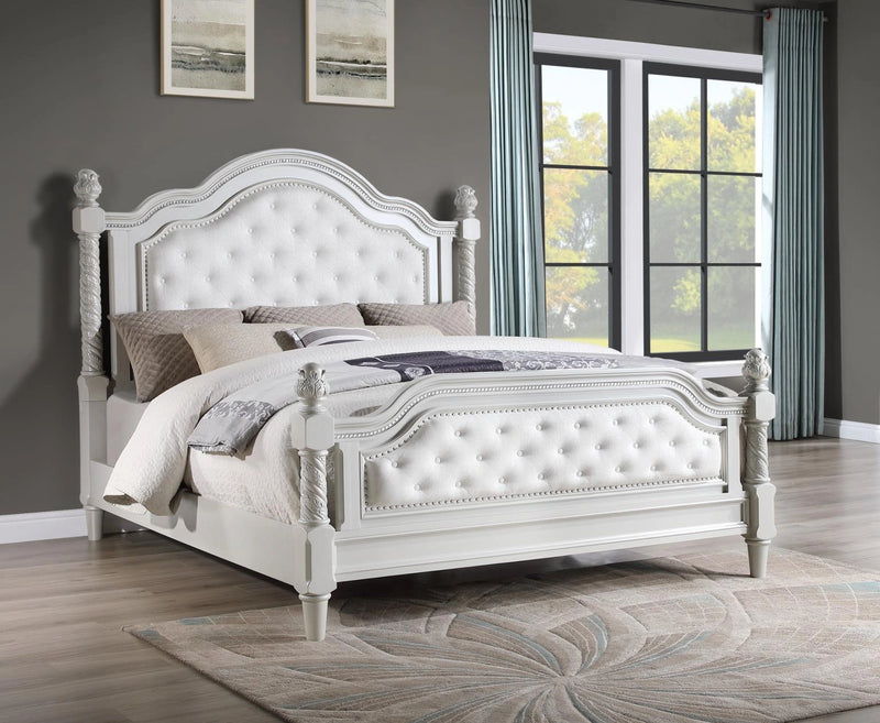 Silver King Bed