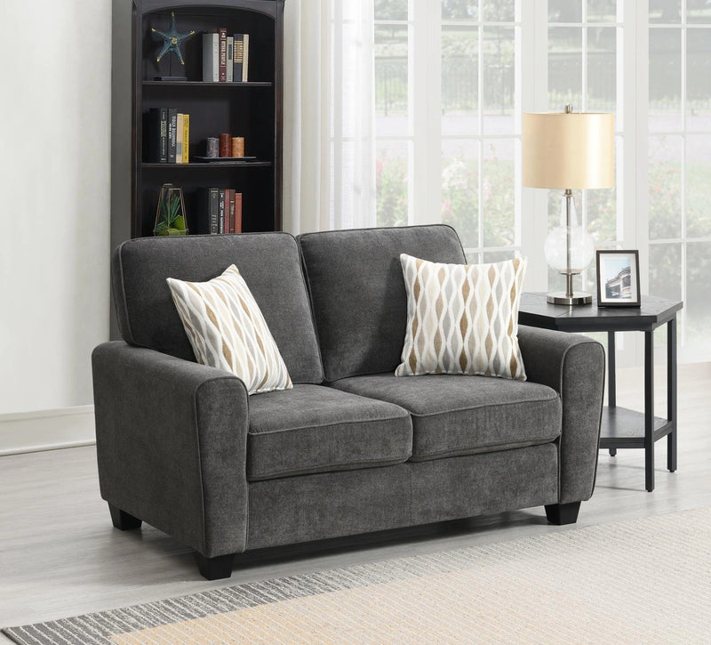 U525 Gray Loveseat