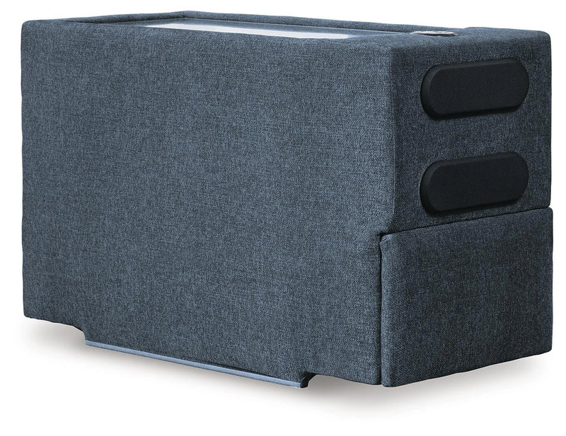 Modmax Balanced Sectional with Audio and Storage Consoles